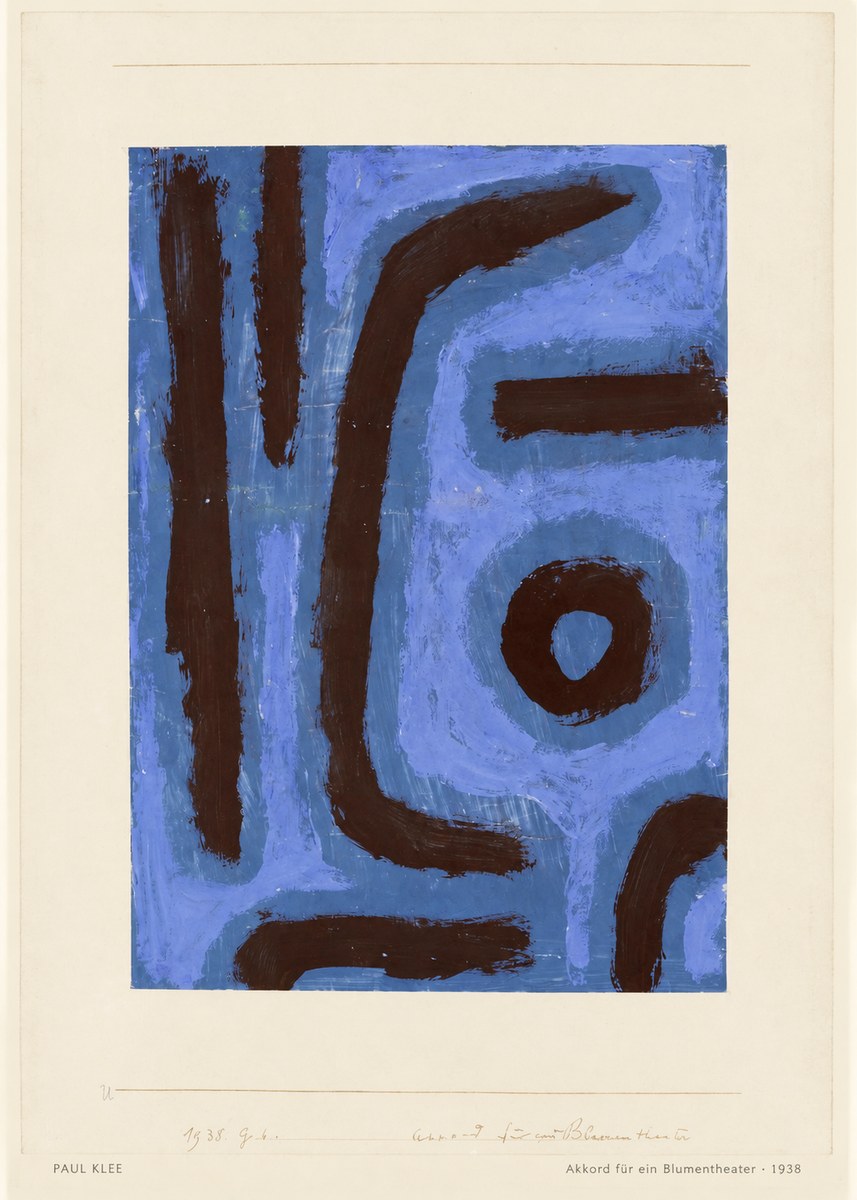 Paul Klee Akkord Für Ein Blumentheater No6 - Plakát