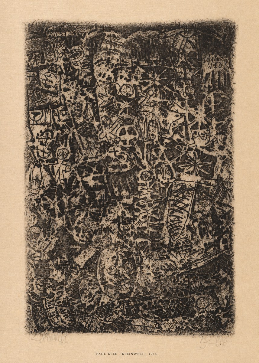 Paul Klee Kleinwelt No5 - Plakát