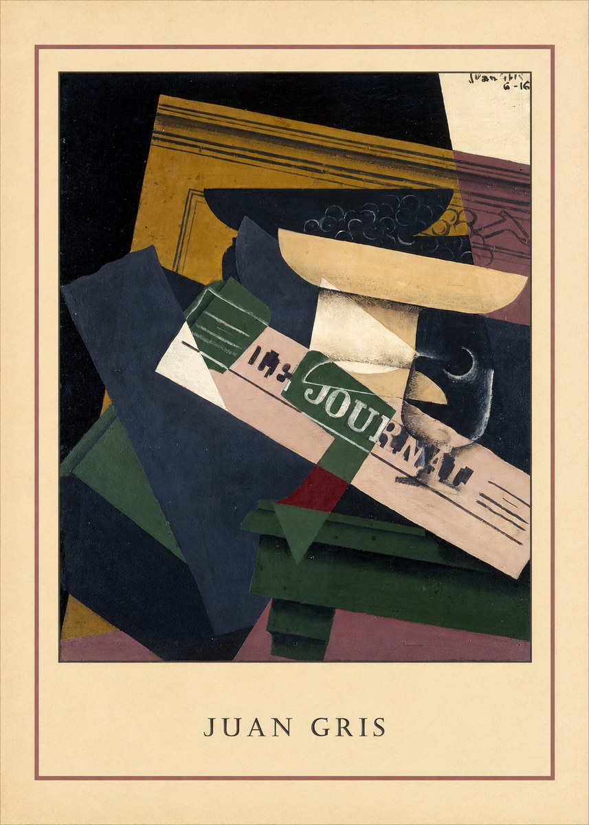 Juan Gris Journal No4 - Plakát