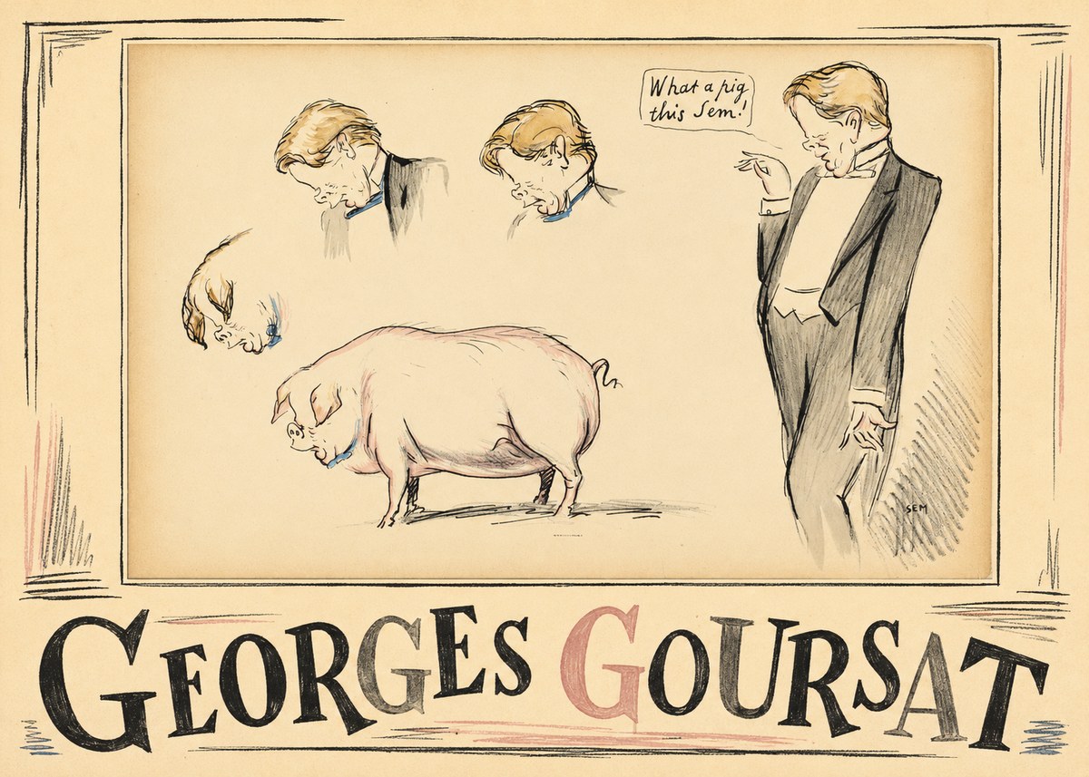 Georges Goursat Georges Goursat I No5 - Plakát