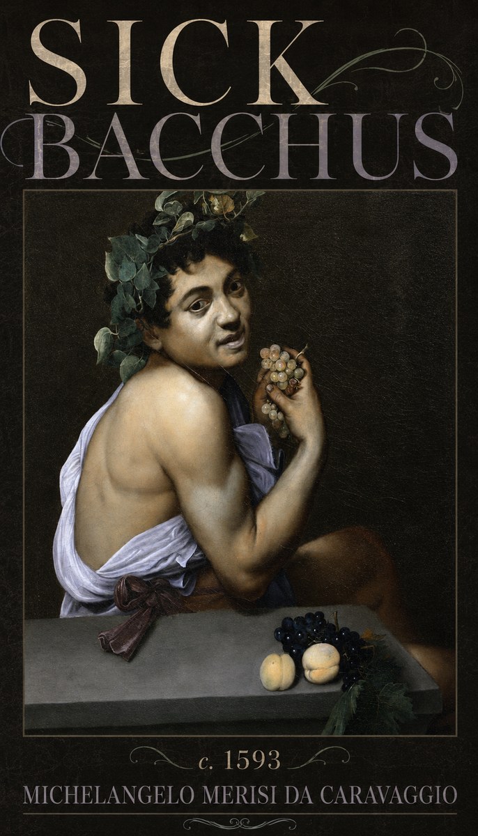 Michelangelo Merisi da Caravaggio Sick Bacchus No6 - Plakát