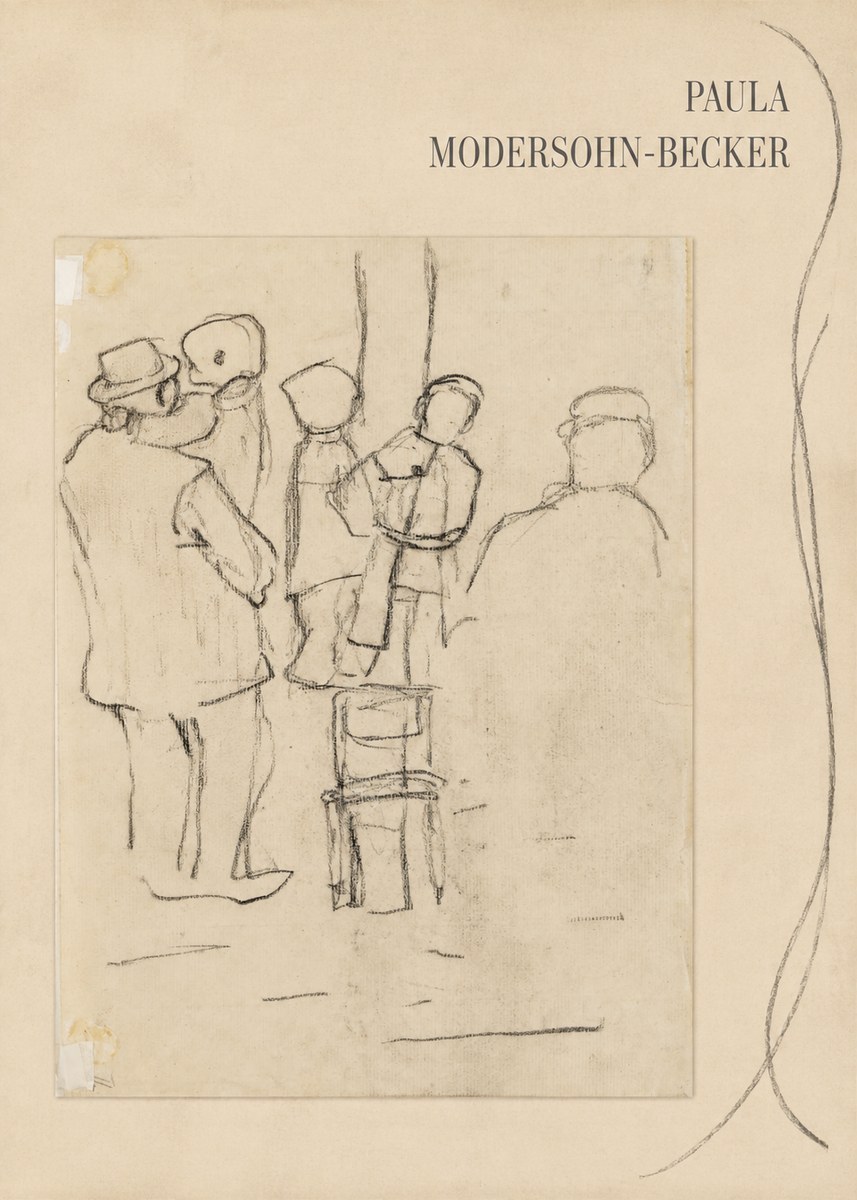Paula Modersohn-Becker Studies of Figures No6 - Plakát