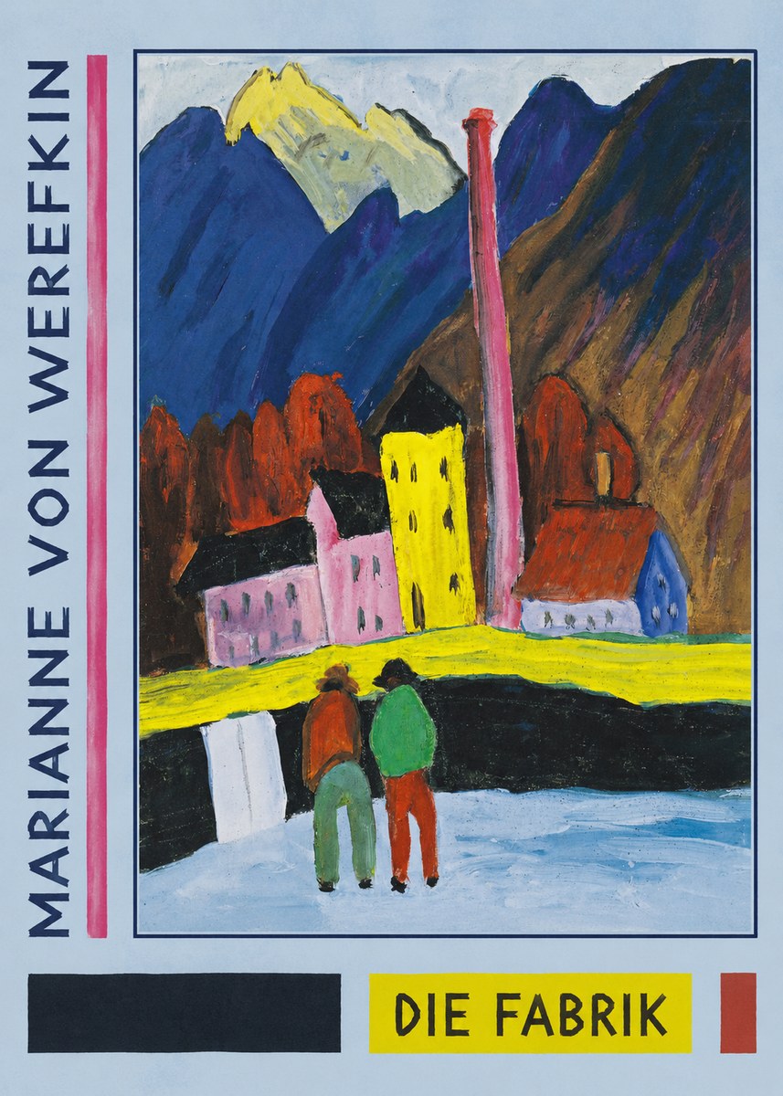 Marianne von Werefkin Die Fabrik No2 - Plakát