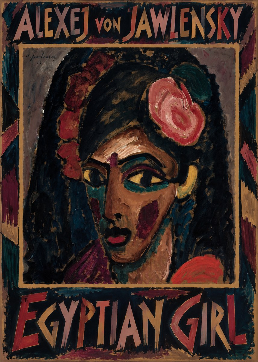 Alexej von Jawlensky Egyptian Girl No1 - Plakát