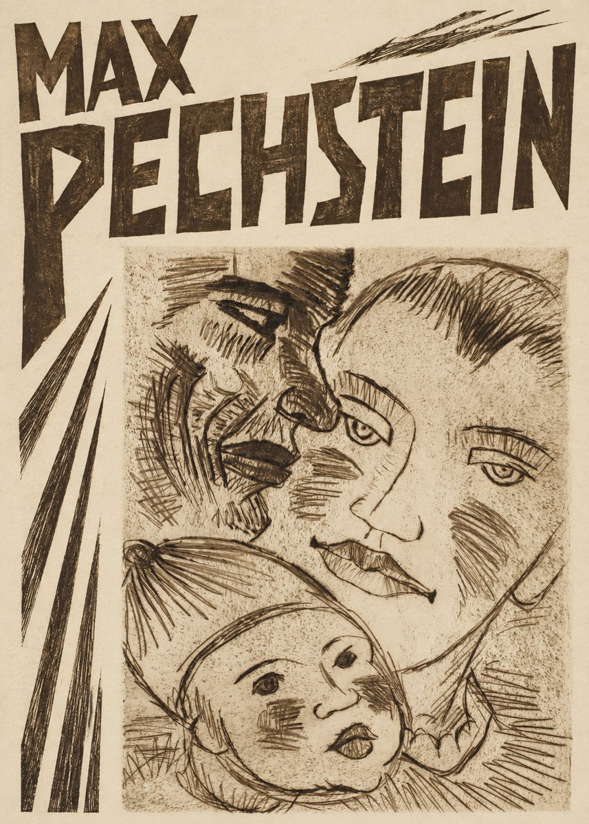 Max Pechstein Fischerfamilie No5 - Plakát