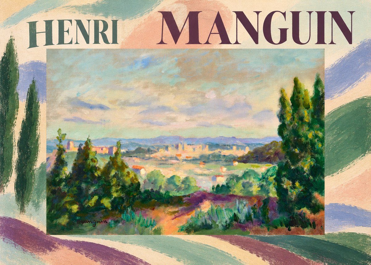 Henri Manguin Mediterranean City View No5 - Plakát