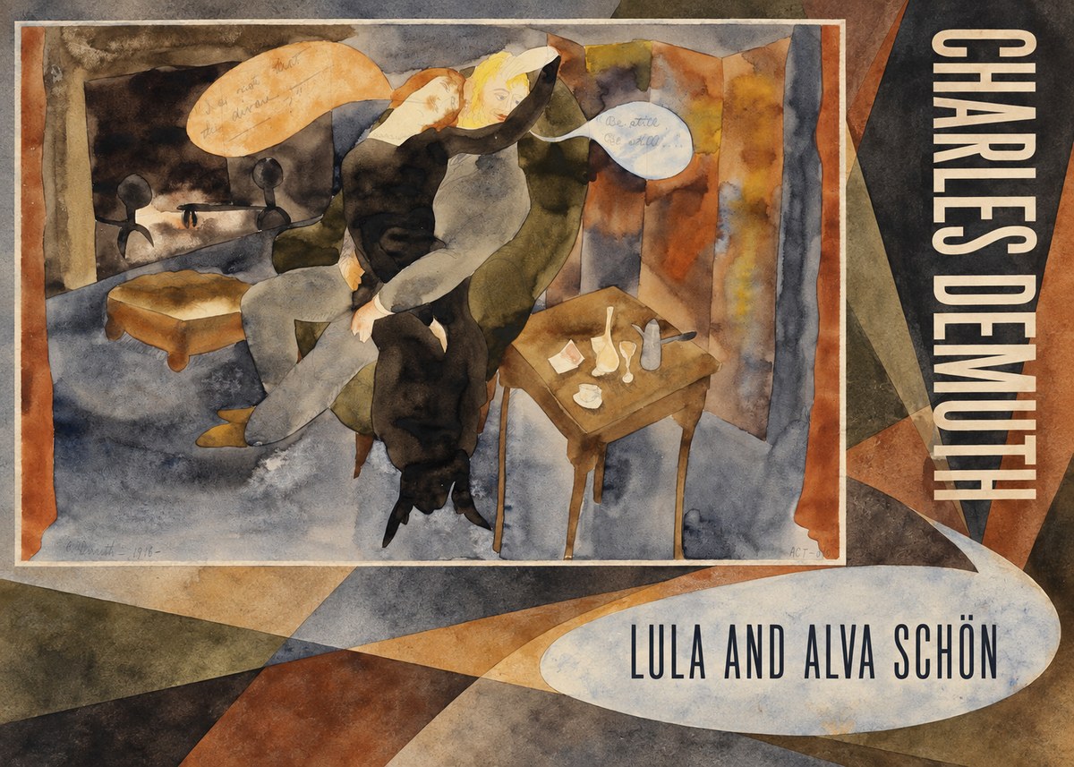 Charles Demuth Lula and Alva Schön No4 - Plakát