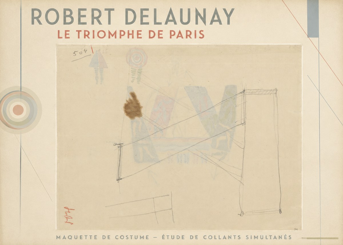 Robert Delaunay Le Triomphe De Paris III No1 - Plakát