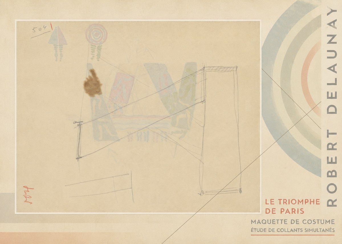 Robert Delaunay Le Triomphe De Paris III No5 - Plakát