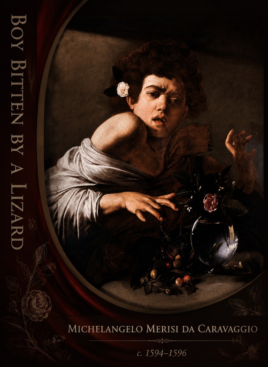 Michelangelo Merisi da Caravaggio Boy Bitten by a Lizard No3 - Plakát