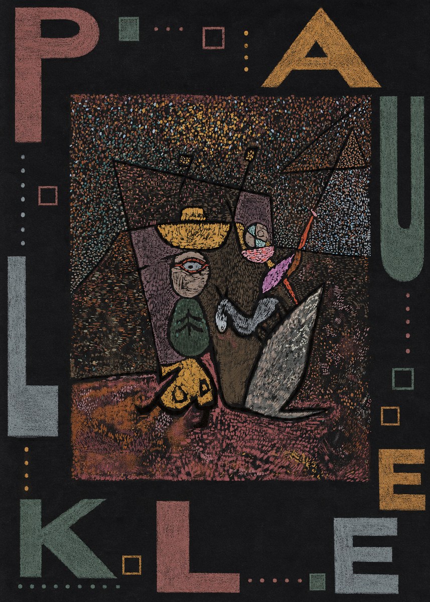 Paul Klee Man, Beast and Plant No5 - Plakát