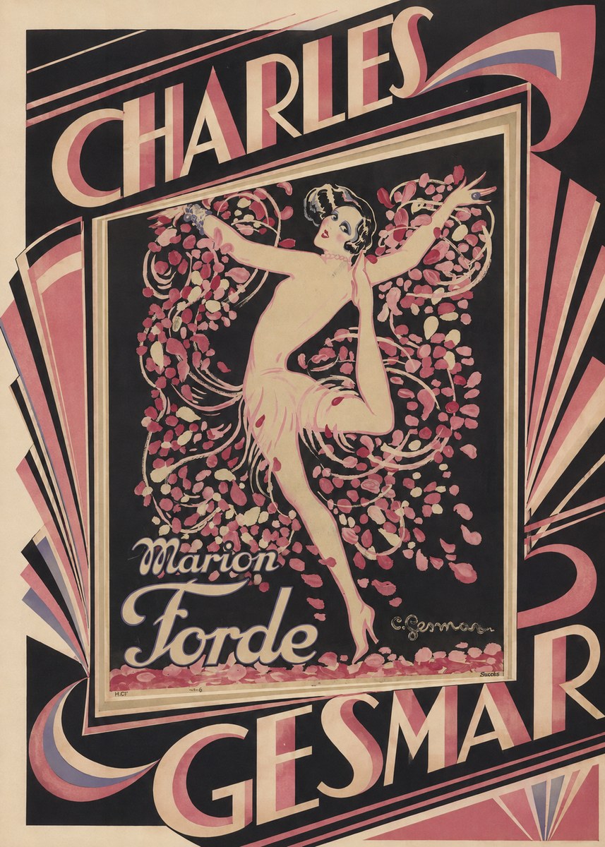 Charles Gesmar Marion Forde II No6 - Plakát