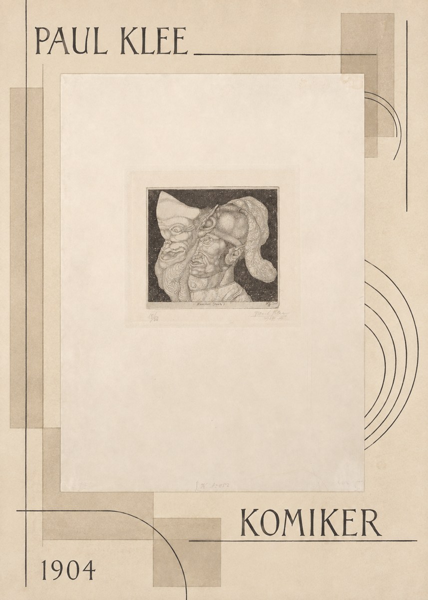 Paul Klee Komiker No2 - Plakát