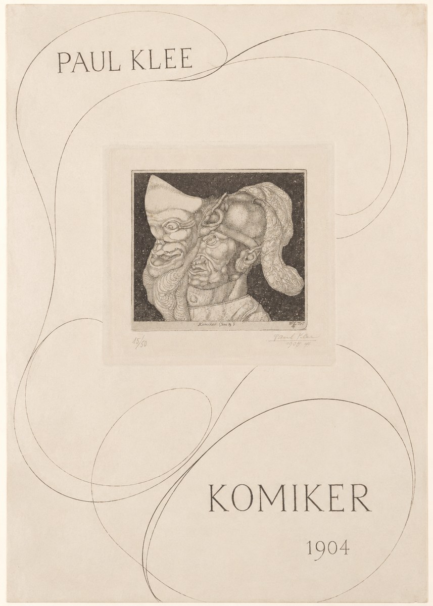 Paul Klee Komiker No3 - Plakát
