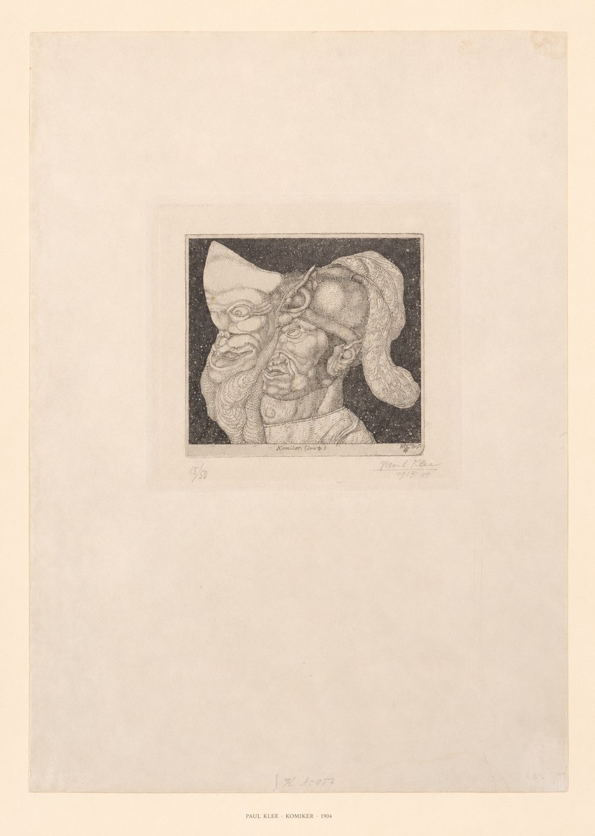 Paul Klee Komiker No6 - Plakát