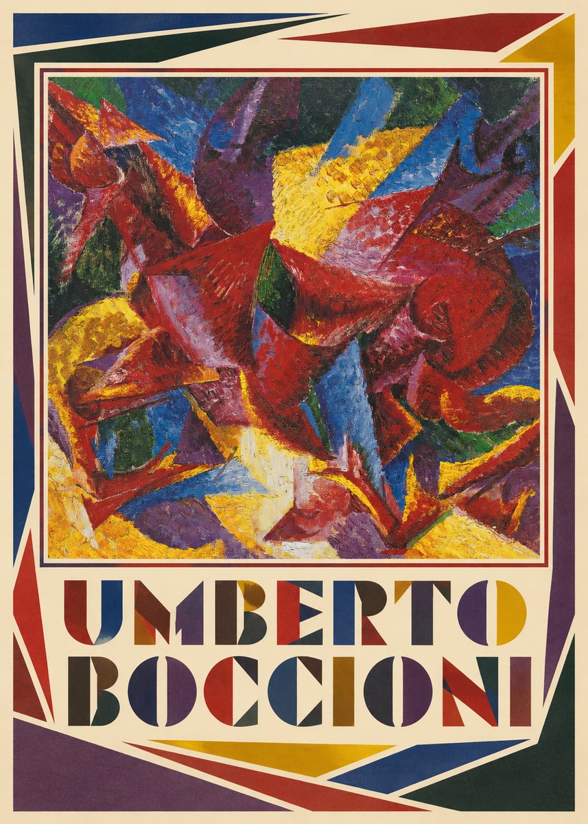 Umberto Boccioni Umberto Boccioni I No1 - Plakát