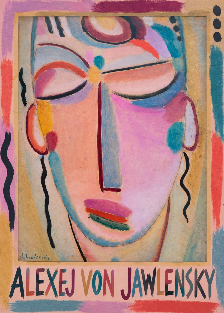Alexej von Jawlensky Mystic Head No1 - Plakát