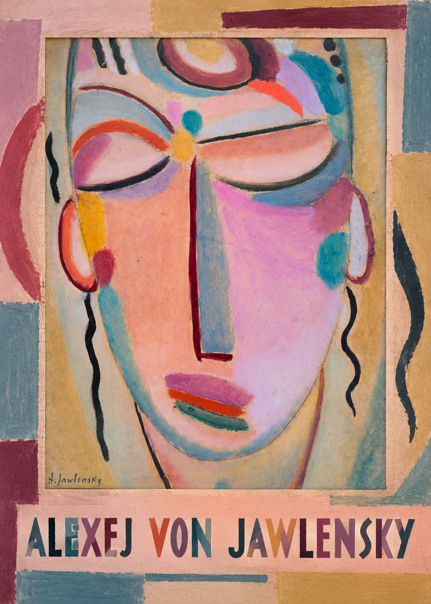 Alexej von Jawlensky Mystic Head No2 - Plakát