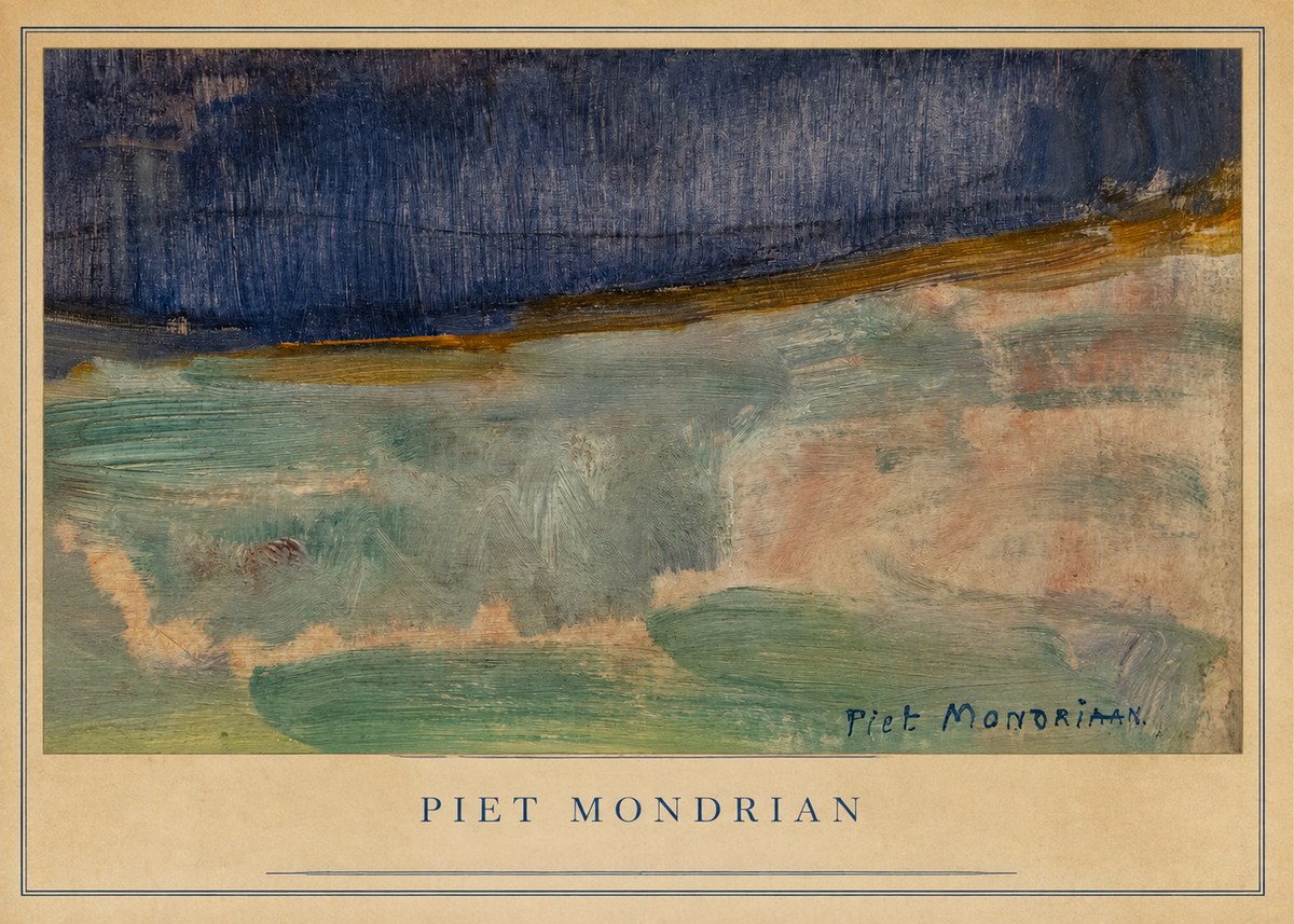 Piet Mondrian Piet Mondrian No2 - Plakát