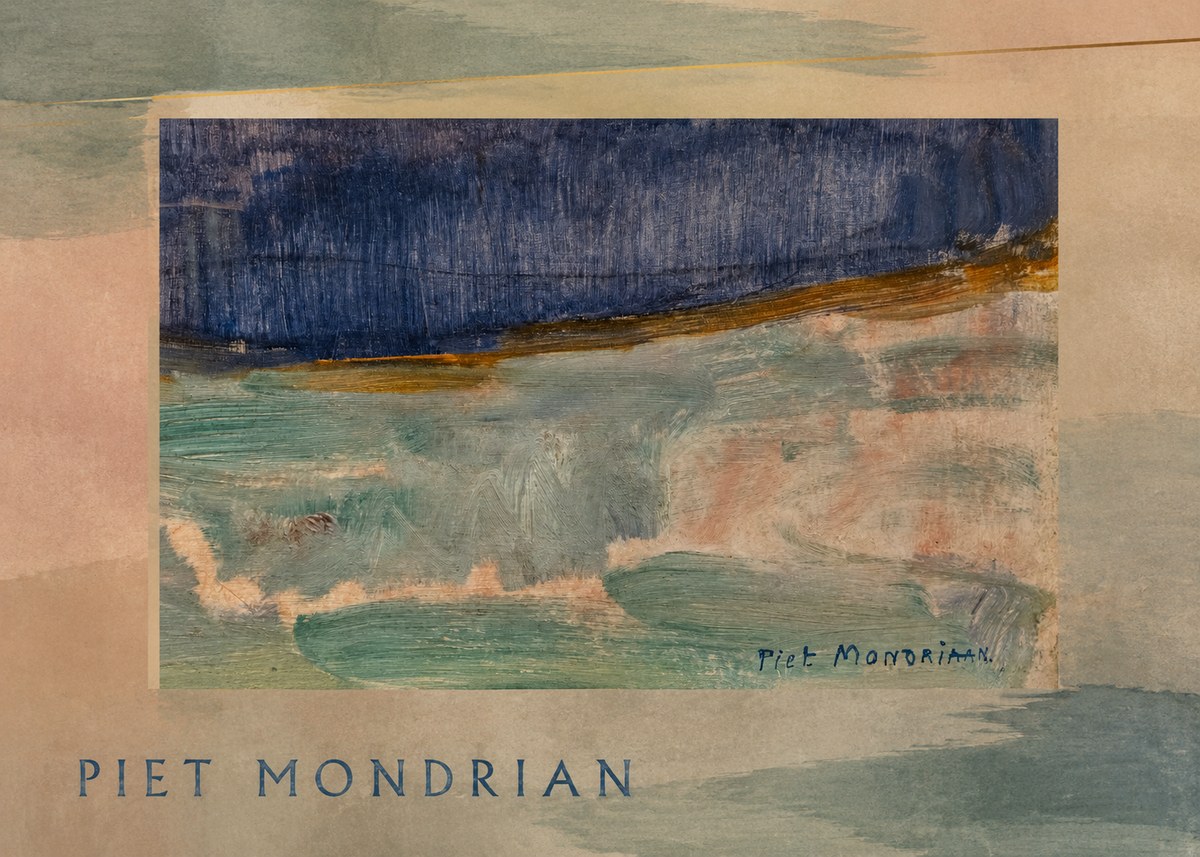 Piet Mondrian Piet Mondrian No5 - Plakát