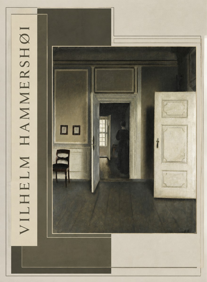 Vilhelm Hammershøi Interior, Strandgade 30 I No2 - Plakát