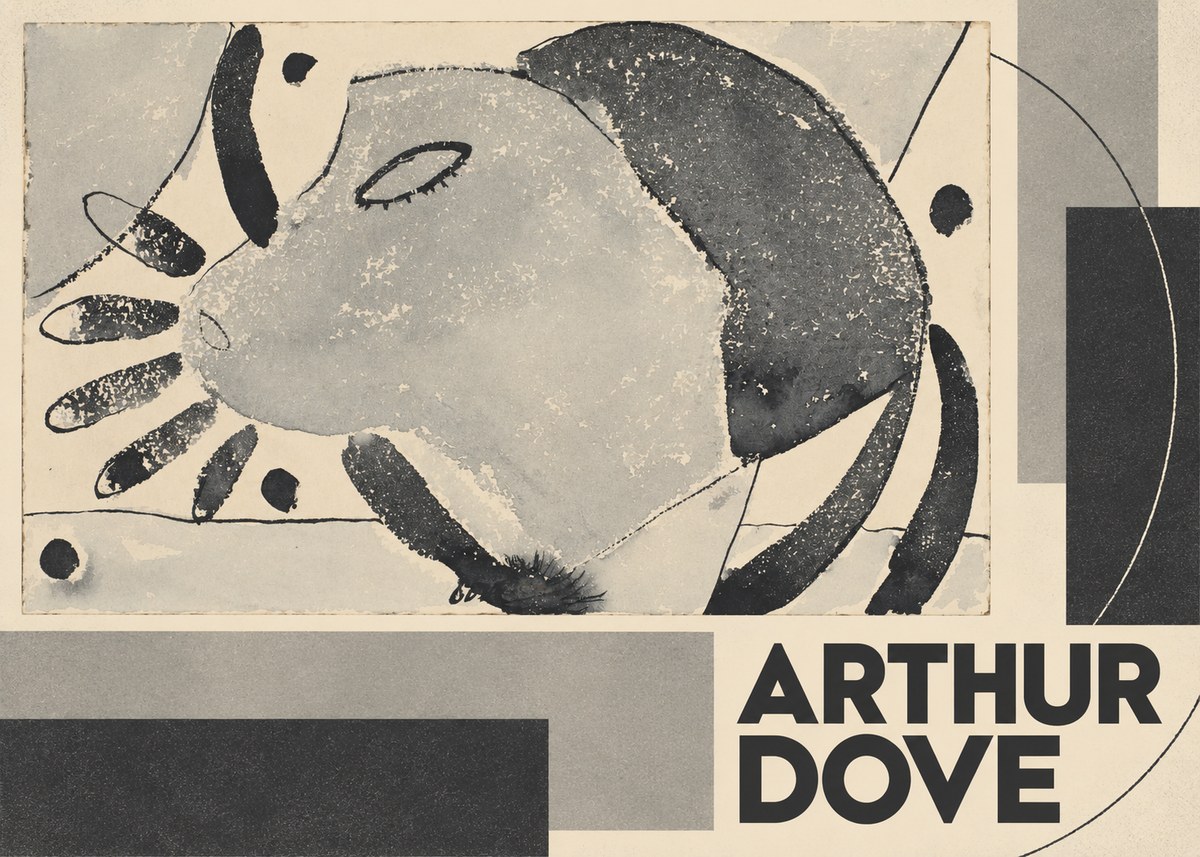 Arthur Dove Head No5 - Plakát