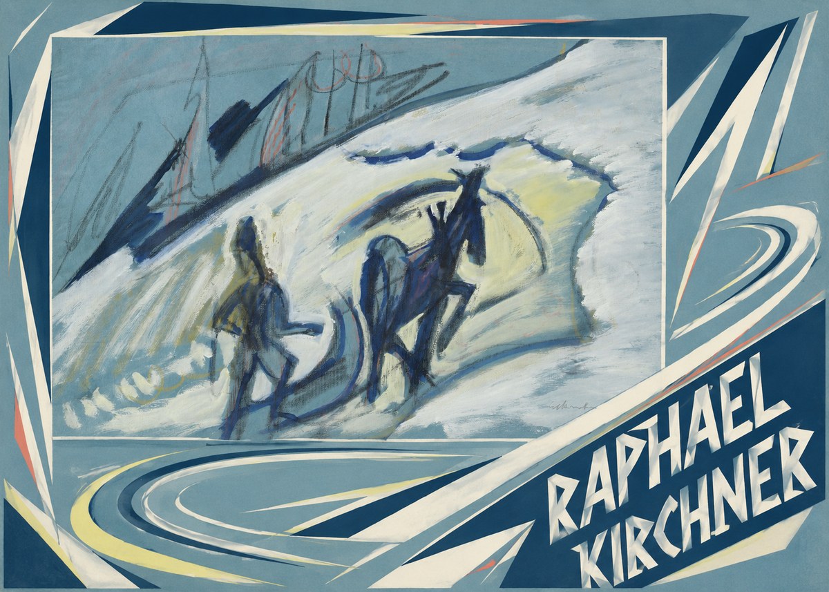 Raphael Kirchner Winter Sleigh Ride No5 - Plakát