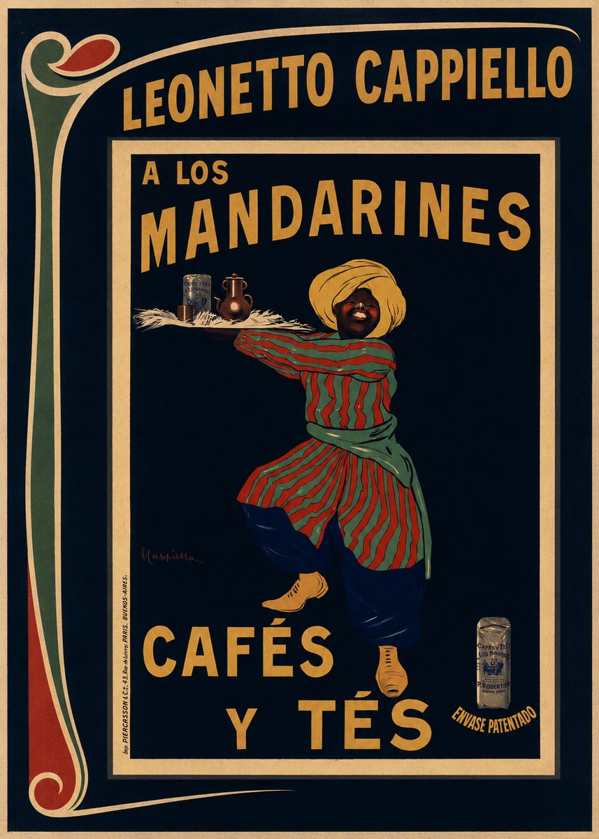 Leonetto Cappiello A Los Mandarines No1 - Plakát
