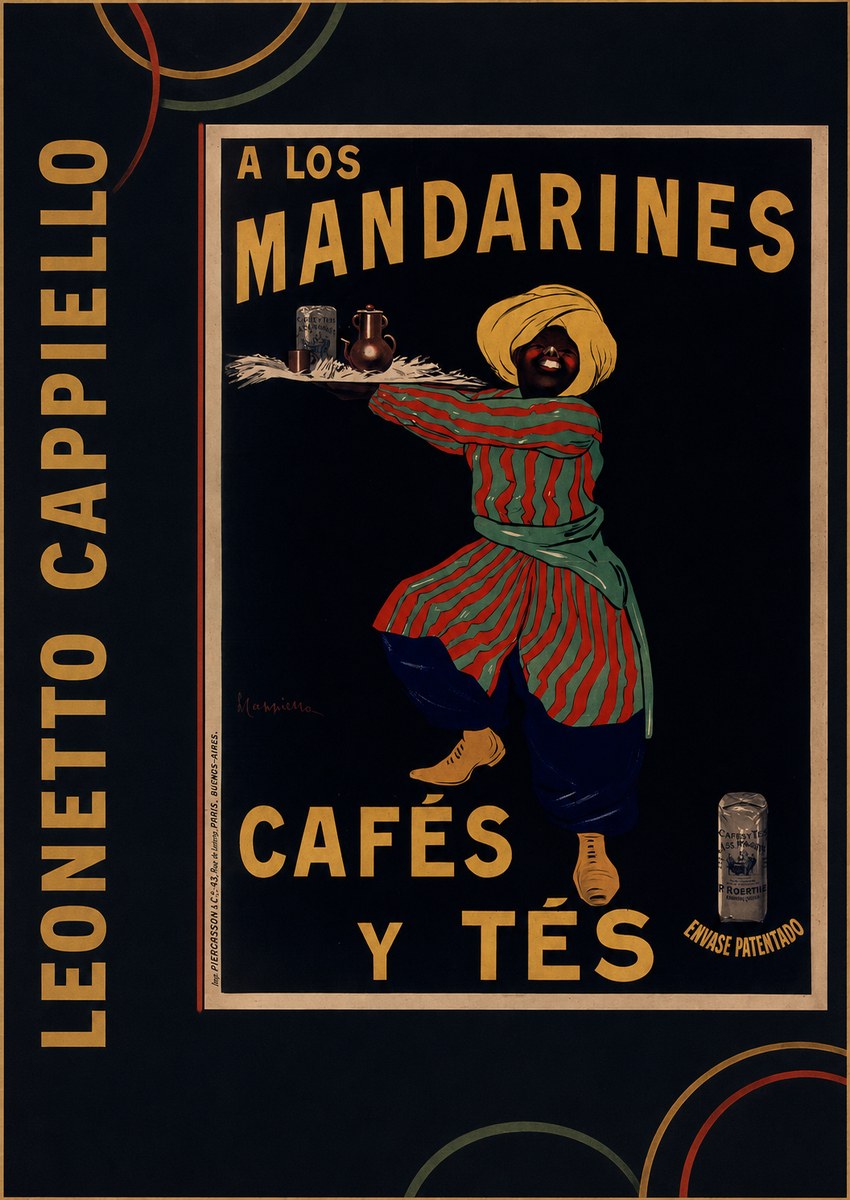 Leonetto Cappiello A Los Mandarines No3 - Plakát