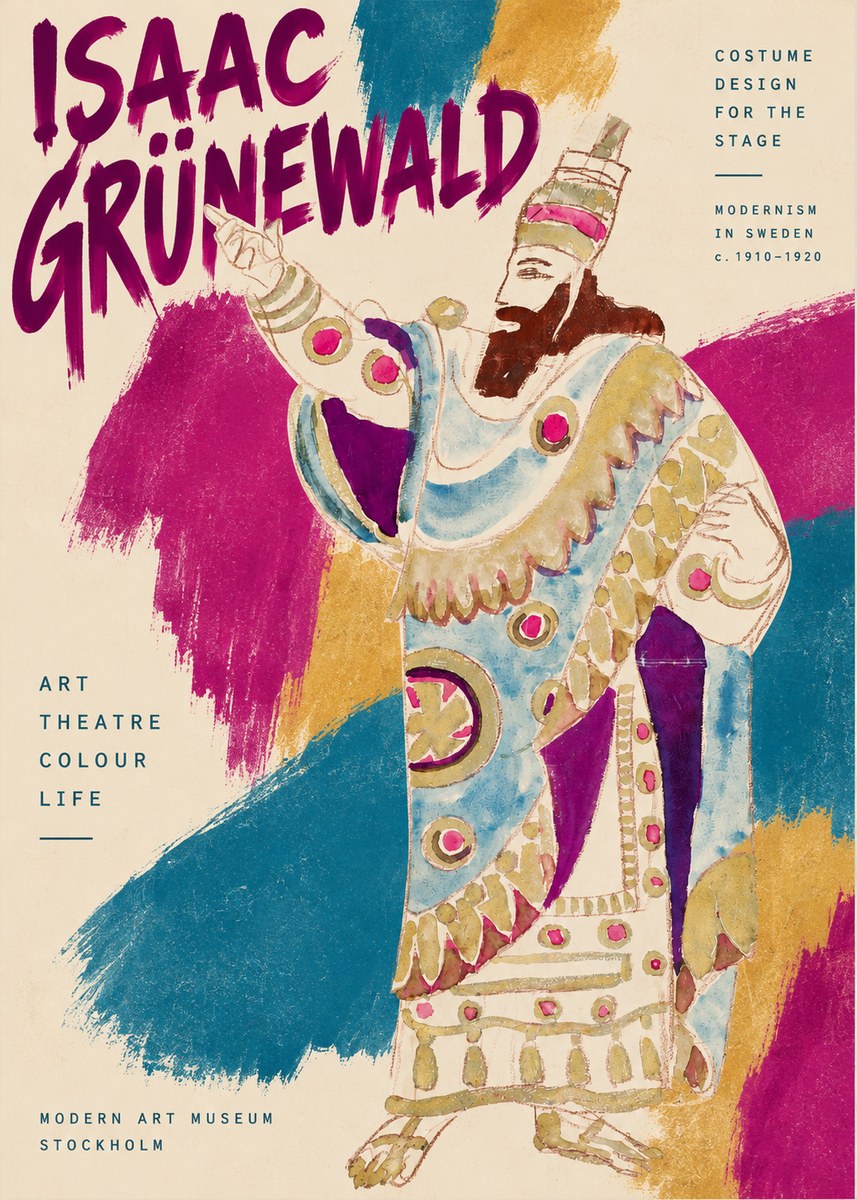Isaac Grünewald The Theatre Lives No2 - Plakát