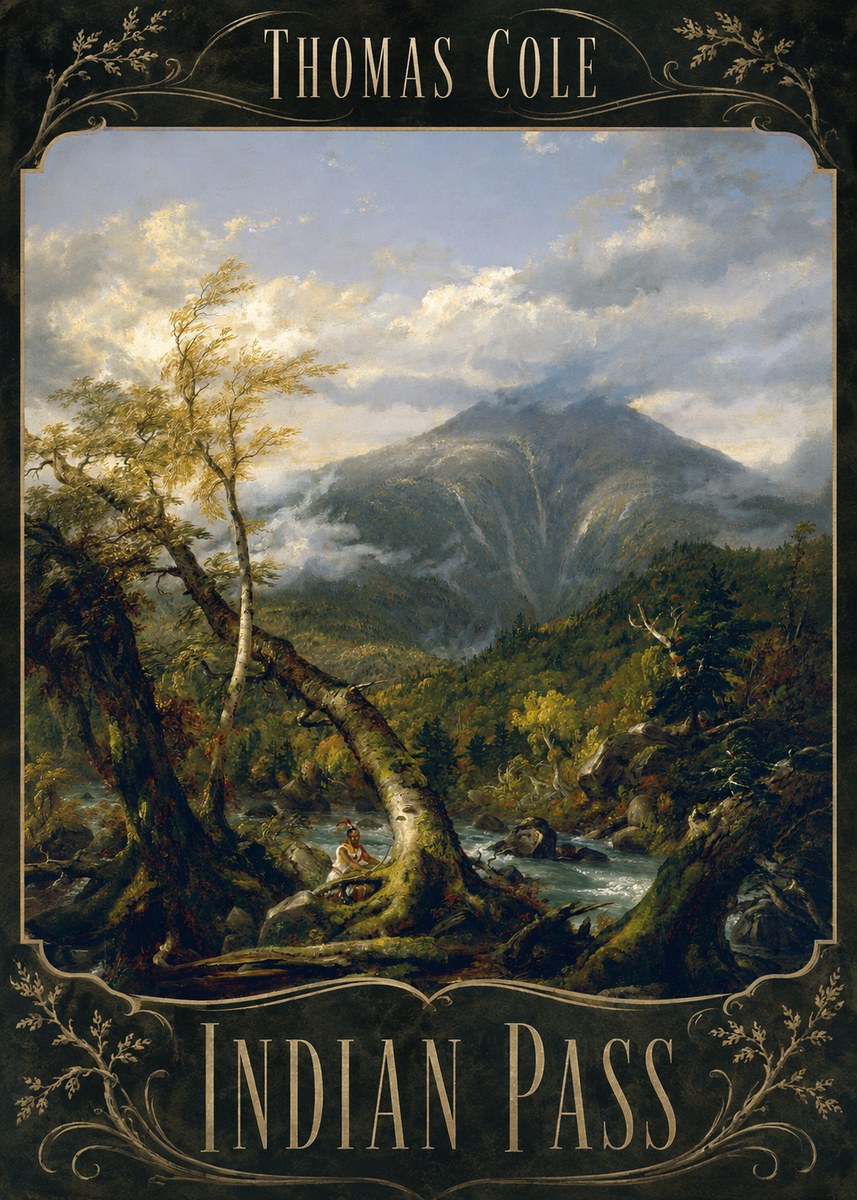 Thomas Cole Indian Pass I No2 - Plakát