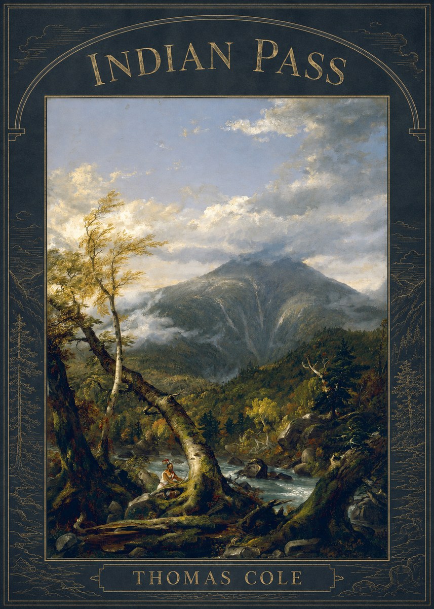 Thomas Cole Indian Pass I No4 - Plakát