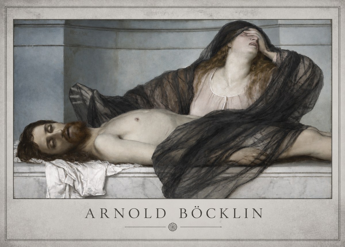 Arnold Böcklin Marie Magdalene No2 - Plakát