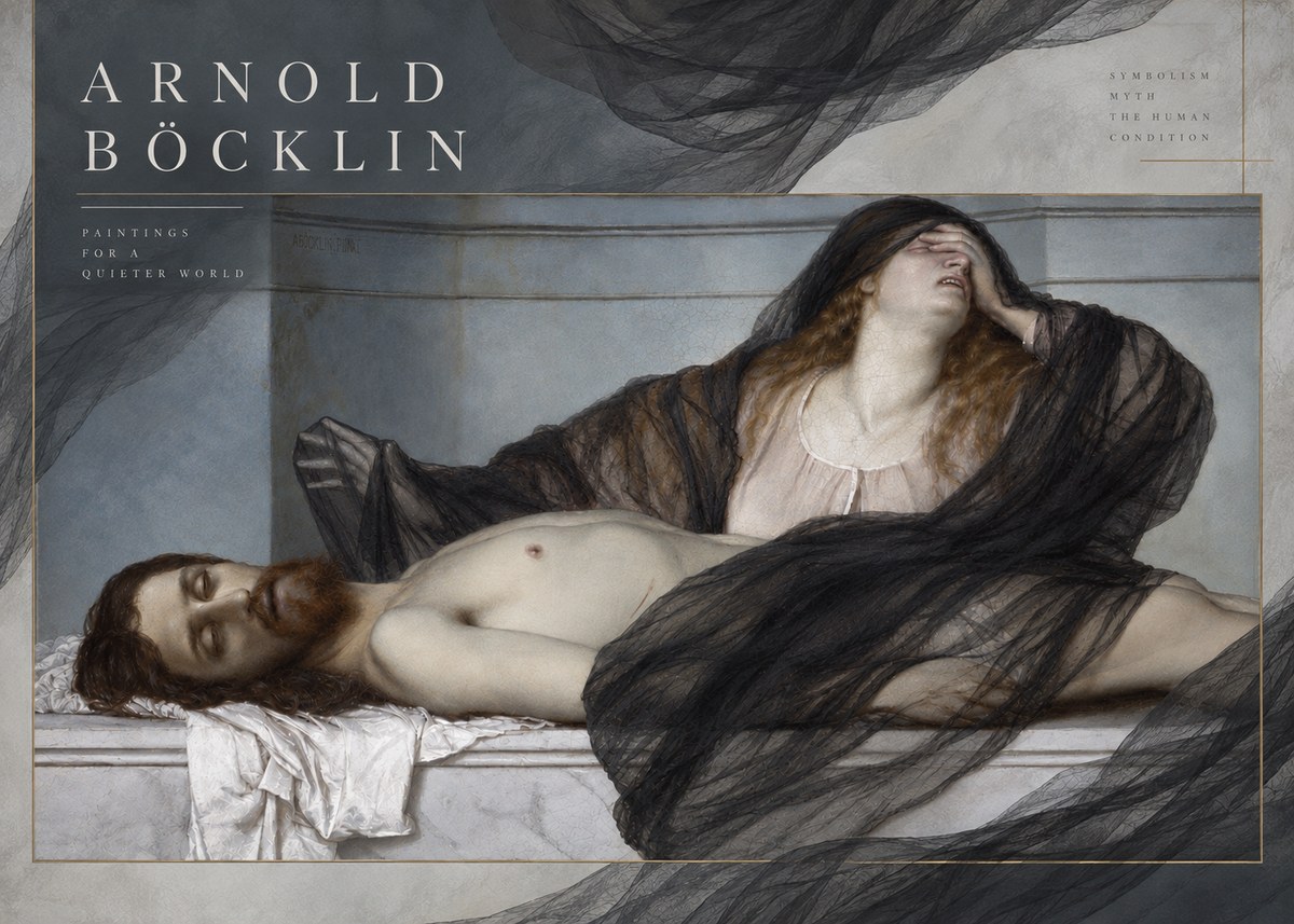 Arnold Böcklin Marie Magdalene No6 - Plakát