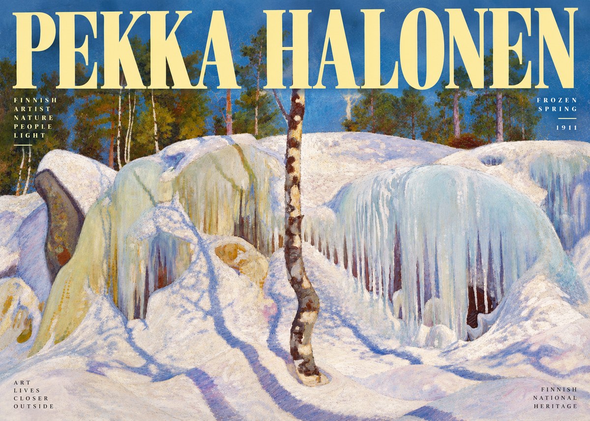 Pekka Halonen Frozen Spring No2 - Plakát