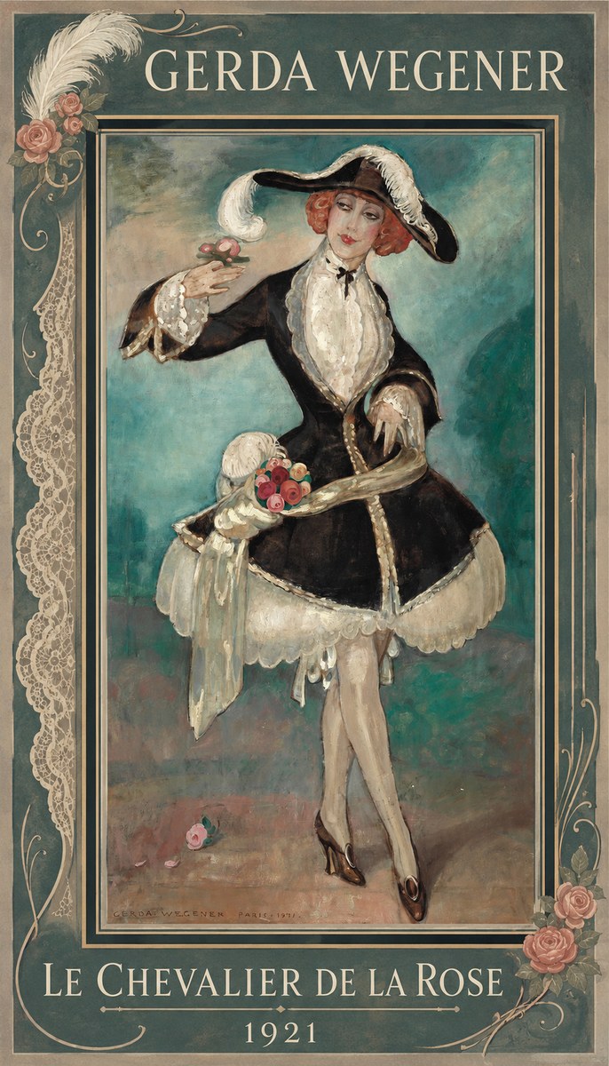 Gerda Wegener Le Chevalier De La Rose No1 - Plakát