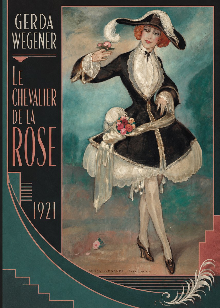Gerda Wegener Le Chevalier De La Rose No3 - Plakát