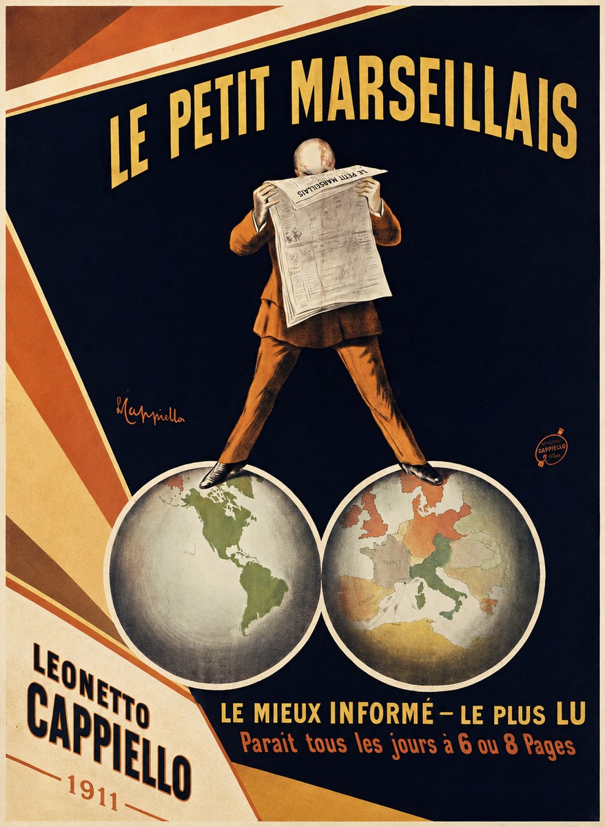 Leonetto Cappiello Le Petit Marseillais No6 - Plakát