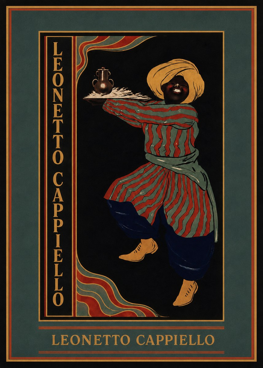Leonetto Cappiello The Sultan No3 - Plakát