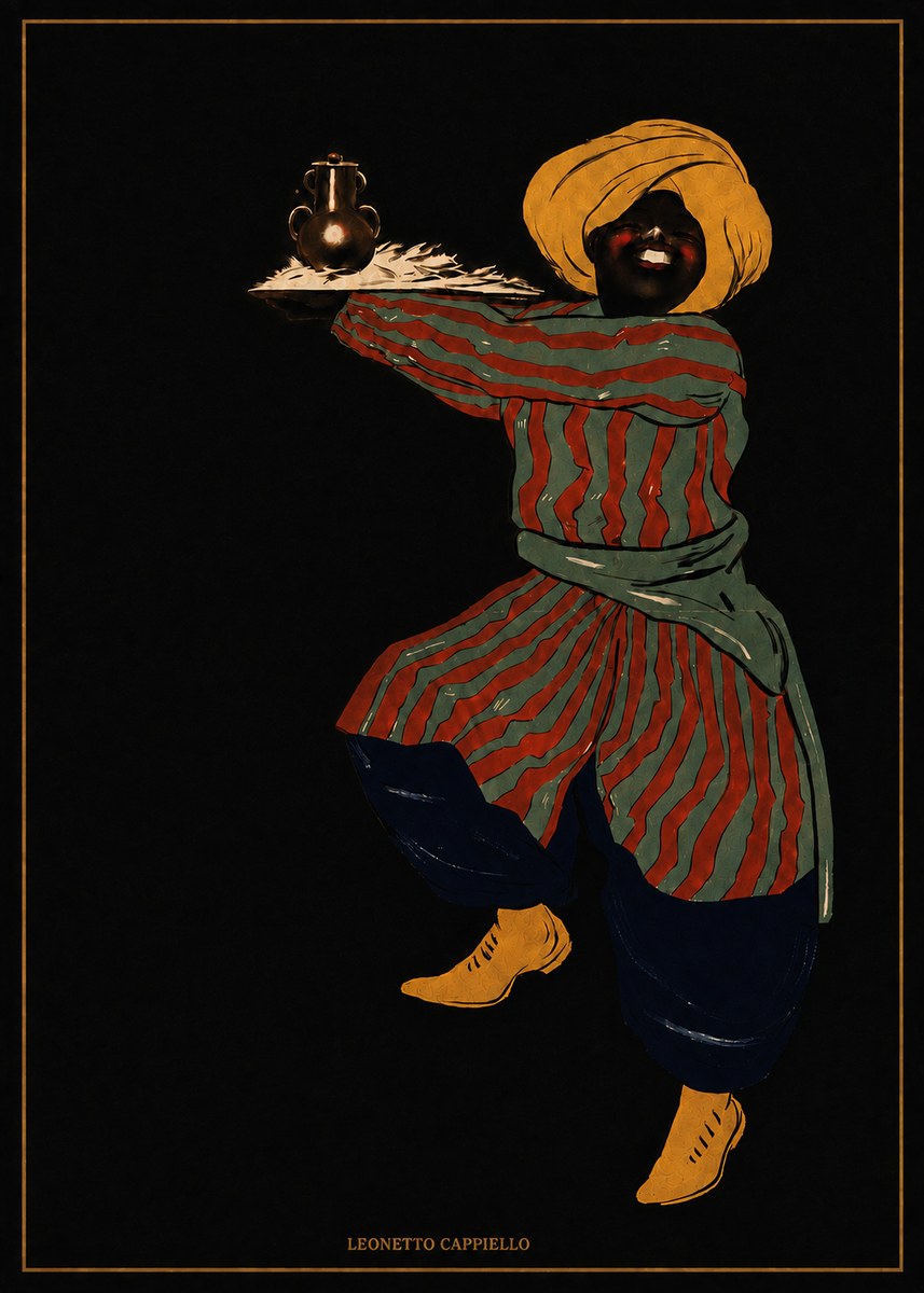 Leonetto Cappiello The Sultan No5 - Plakát