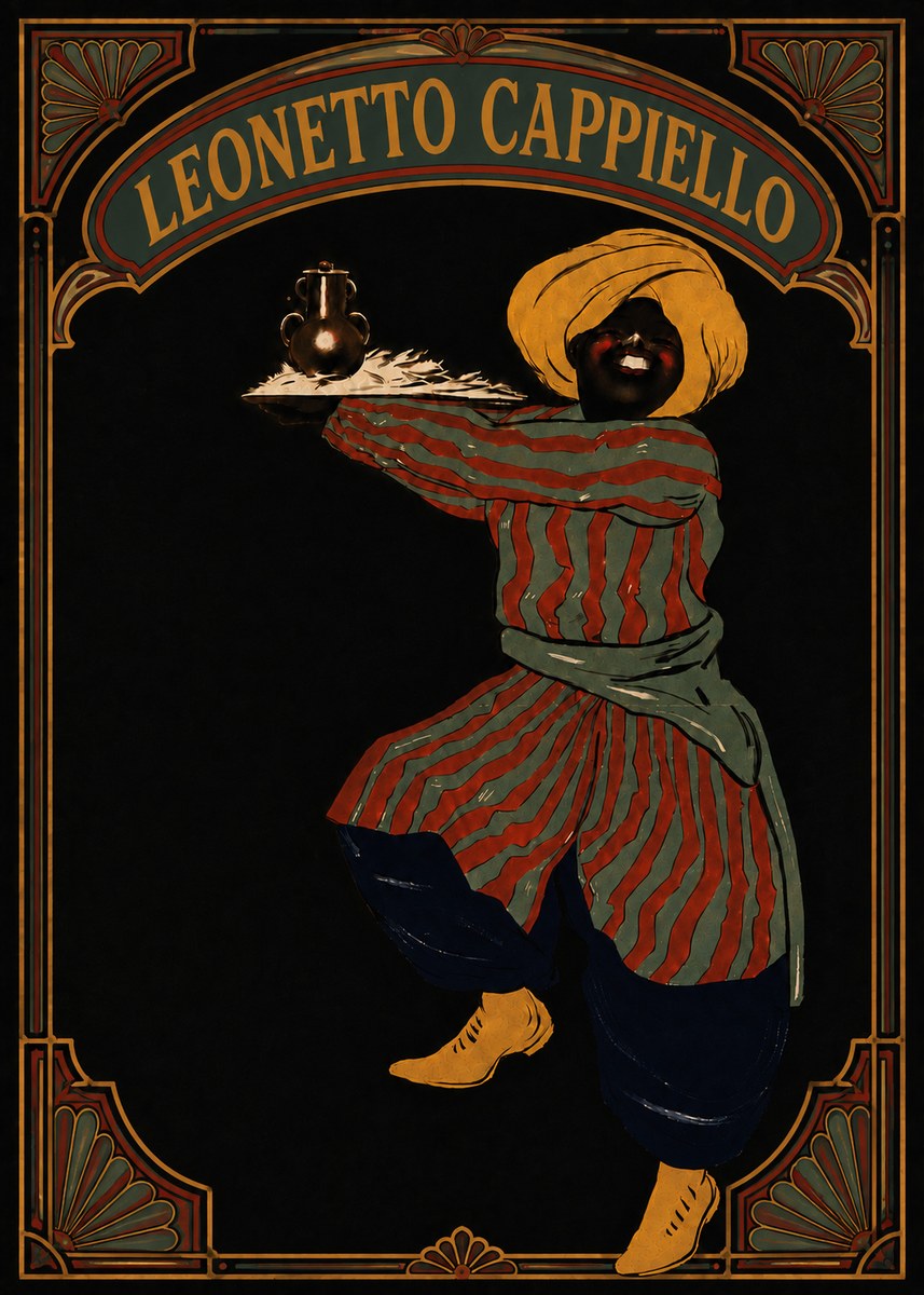 Leonetto Cappiello The Sultan No6 - Plakát