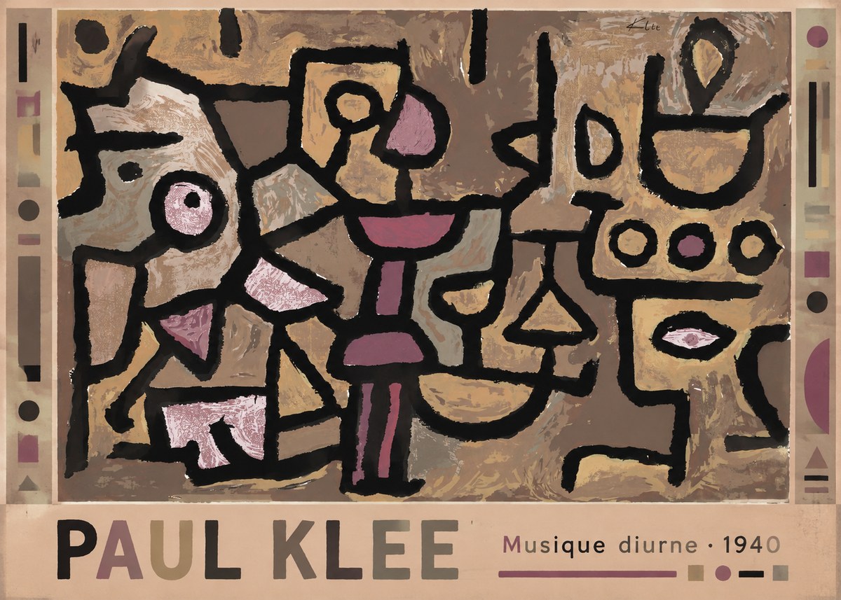 Paul Klee Musique Diurne No1 - Plakát