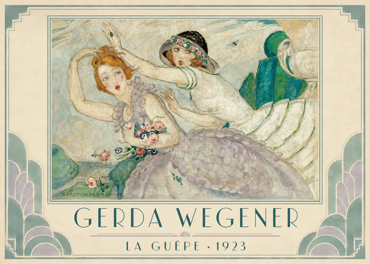 Gerda Wegener La Guêpe No1 - Plakát