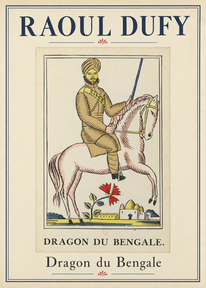 Raoul Dufy Dragon Du Bengale No1 - Plakát