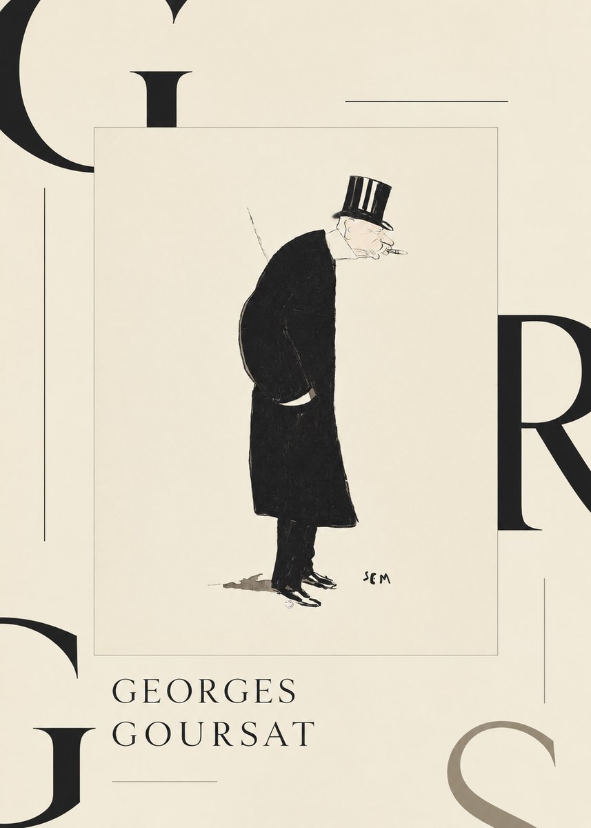 Georges Goursat Georges Goursat II No3 - Plakát