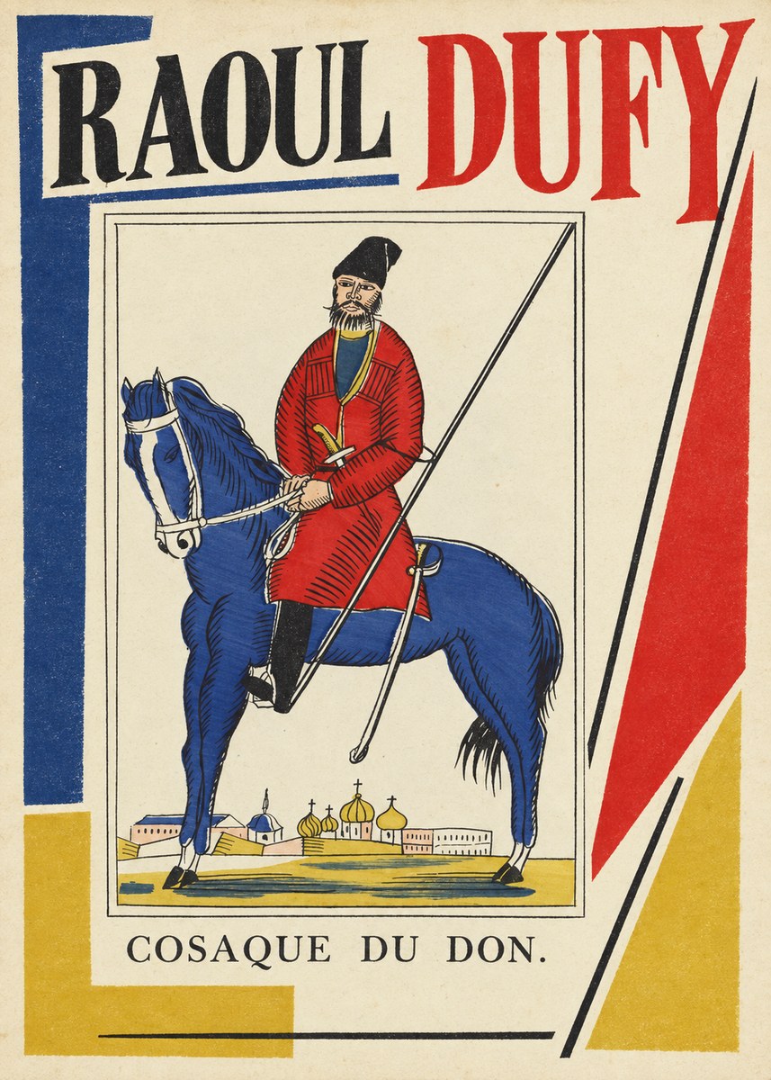 Raoul Dufy Cosaque Du Don. No2 - Plakát