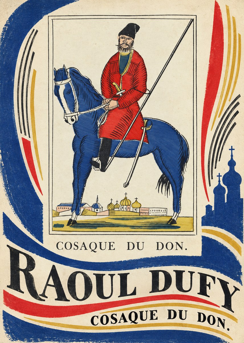 Raoul Dufy Cosaque Du Don. No4 - Plakát