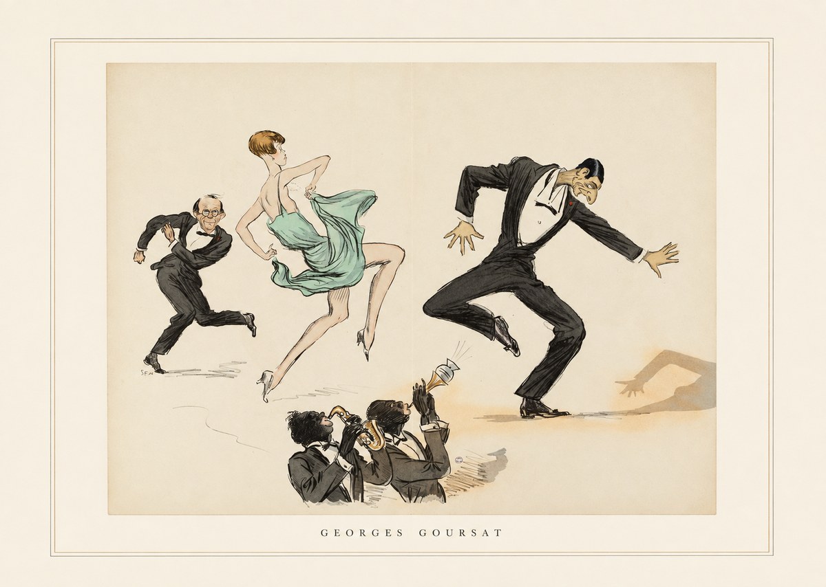 Georges Goursat Georges Goursat III No6 - Plakát