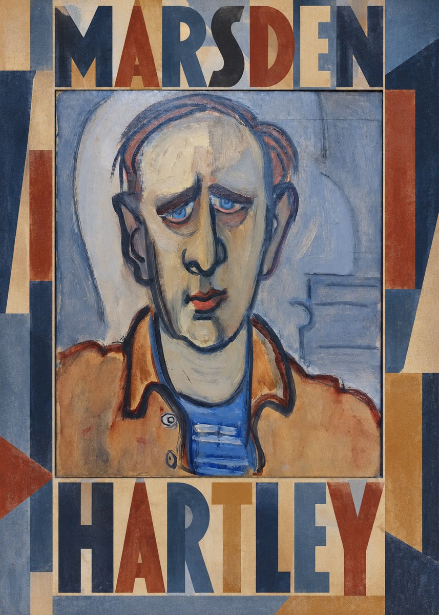 Marsden Hartley Portrait of a German Officer II No5 - Plakát