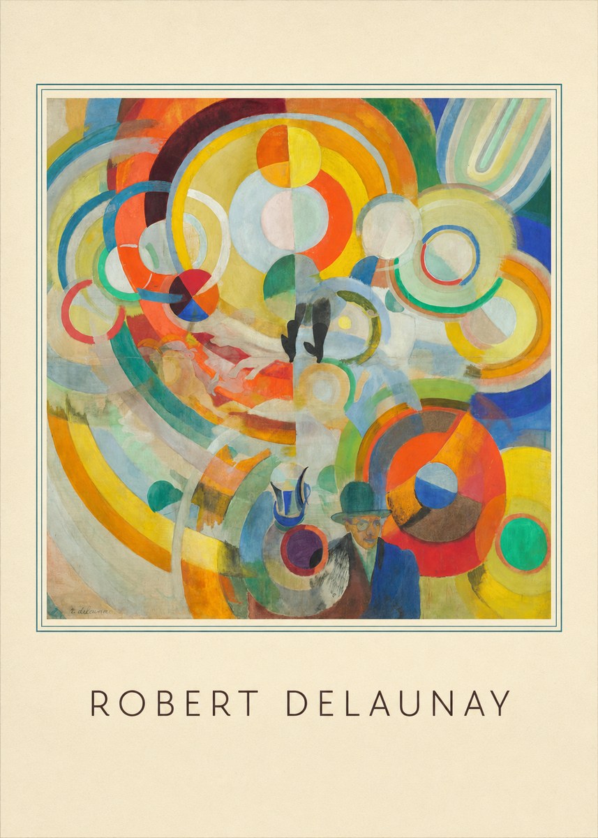 Robert Delaunay Robert Delaunay III No4 - Plakát